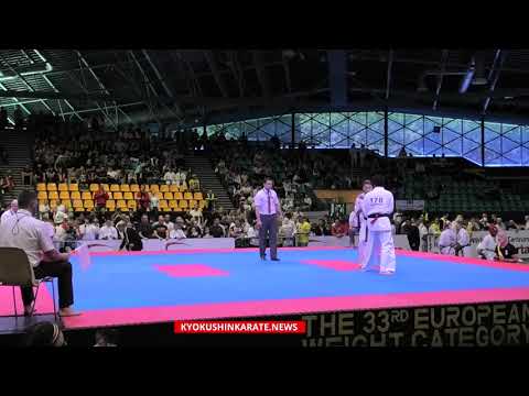 33rd EC IKO, 1/16 -80 Mathieu Camous (France) - Alireza Shams (Germany, aka)
