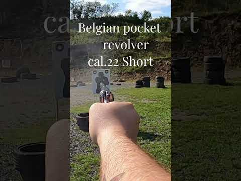Belgian pocket revolver cal.22 Short #shorts #antique #shooting #revolver #gun #pistol
