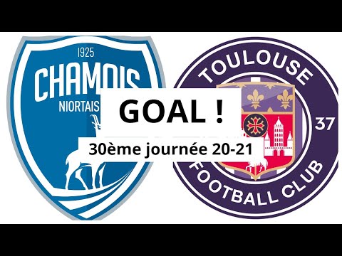 Chamois Niortais - Toulouse [(1)-0] GOAL 87' (Pape Ba) 30ème journée 2020/21