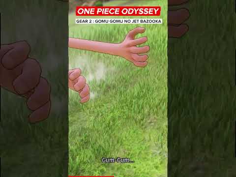 ONE PIECE ODYSSEY - GEAR 2 : GOMU GOMU NO JET BAZOOKA | Monkey D. Luffy | [4K 60FPS] #shorts