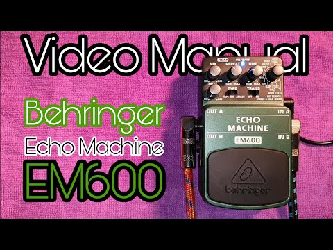 The Behringer Echo Machine EM600: a fantastic, plastic classic!