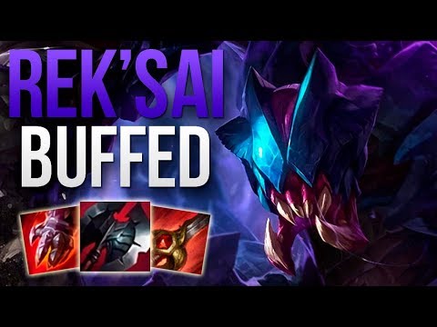 REK'SAI BUFFS IN PATCH 9.4 MADE HER GOOD AGAIN | CHALLENGER REK'SAI JUNGLE GAMEPLAY | Patch 9.4 S9