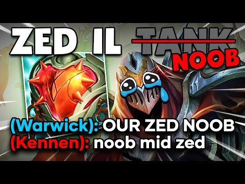 ZED MA HO L’HEARTSTEEL E SONO TANK (compagni arrabbiati)