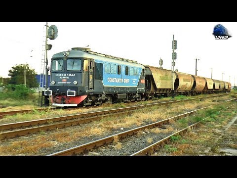 Fluieroasa 60-1564-3 Whistle Loko&Marfar MMV Freight Train in Gara Oradea Vest Station10 August 2018