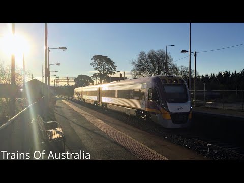 New Generation Vlocity 3VL88 On Its First Revenue Trip To Bendigo 8025 And 8046 In Gisborne 20/09/20