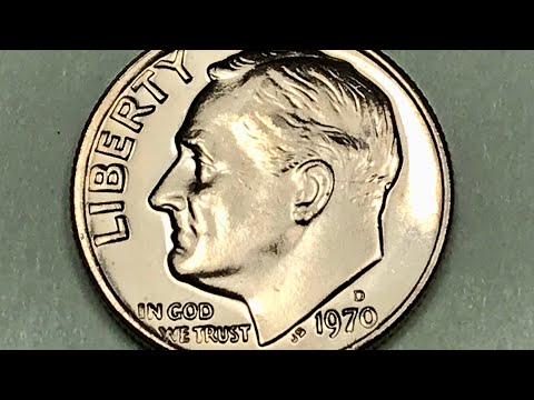 DC Minutes 1970 US Dime Collection - United States Roosevelt Coins
