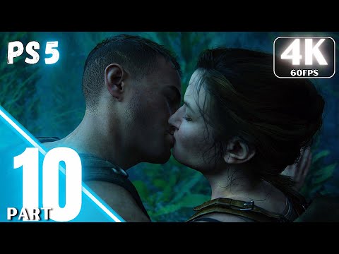 THE LAST OF US PART 2 REMASTERED PS5 WALKTHROUGH GAMEPLAY PART 10 4K
