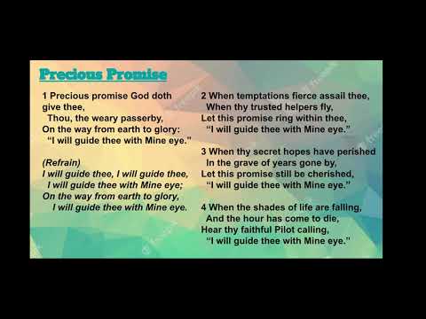 LCC Precious Promise God doth give thee