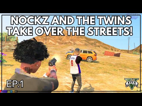 Nockz And The Twins Take Over The Streets | Grizzley World Whitelist