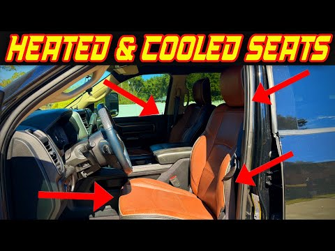 5th GEN RAM 2500 3500 SEAT UPGRADE | HEATED & COOLED SEATS HOW TO