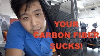 HOW TO TELL IF YOUR CARBON FIBER PARTS ARE BAD