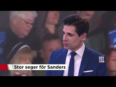 "En chock för Hillary att Sanders går så bra" - Nyheterna (TV4)