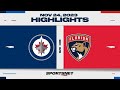 NHL Highlights | Jets vs. Panthers - November 24, 2023