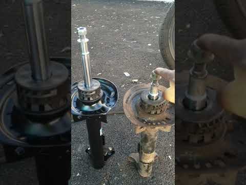 Mercedes Mercedes W204 Worn vs New Front Shock