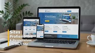 Eu vou criar um site profissional, moderno e responsivo