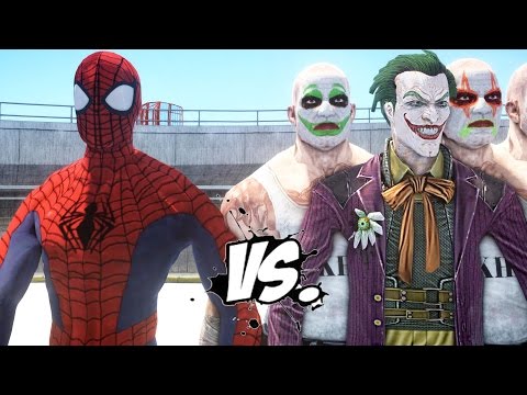 Spiderman vs Joker - Epic Superheroes Battle | Death Fight