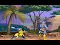 X Men Children Of The Atom PotS Style Wolverine Vs Cable