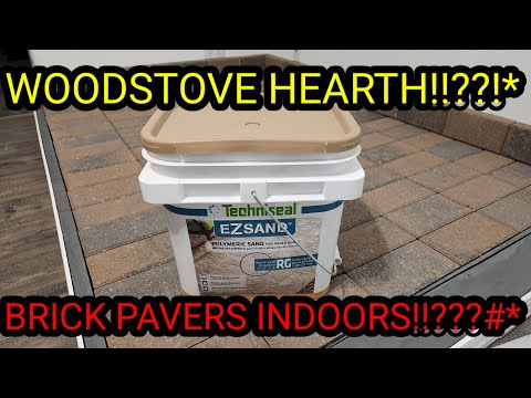 WOOD STOVE HEARTH DIY TUTORIAL!!$$$!! FRAMING AND INSTALLATION