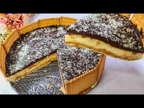 Biscuit Chocolate Vanilla Cake