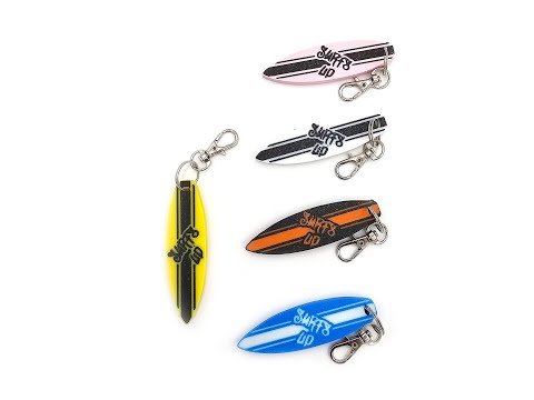 Surfing Keyring Personalised