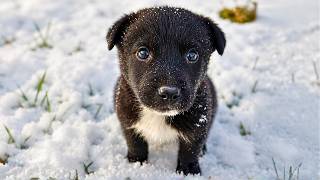 Small Puppy was FREEZING TO DEATH and We Couldn't Leave Him