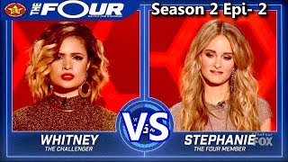 Whitney Reign vs Stephanie Zelaya The Four Season 2 S2e2