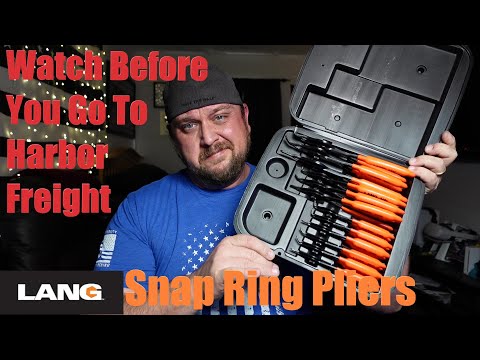 Lang Tools 12 Piece Snap Ring Pliers Set