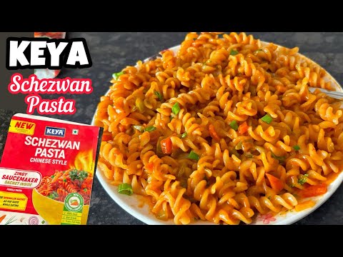 KEYA Schezwan Pasta Recipe | KEYA Schezwan Pasta Chinese Style | KEYA Pasta