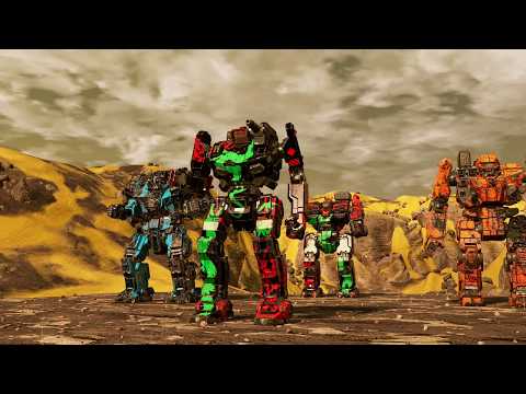 Mechwarrior 5: Demolition Day | Level 85 Medium Mech Action Gameplay! | Shadow Hawk | Mercenaries