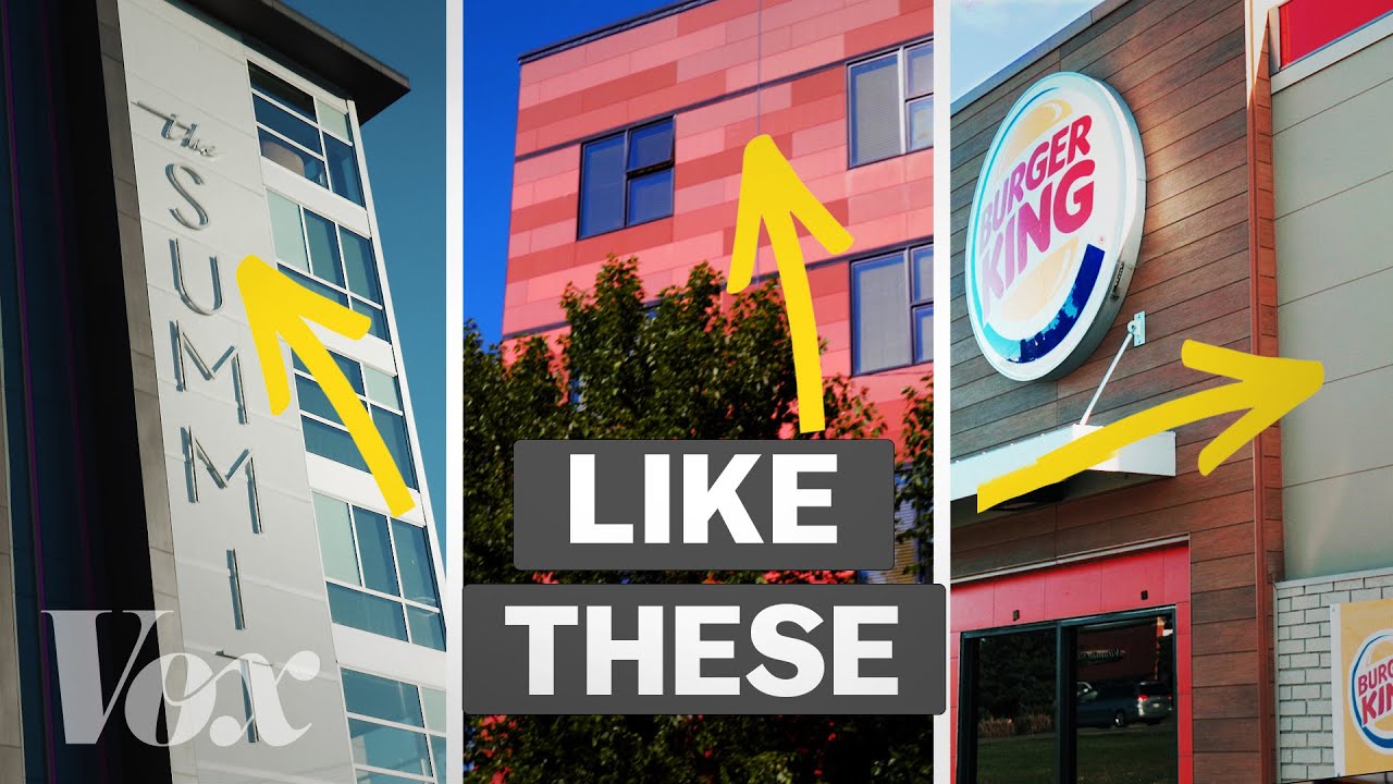 Why so many new buildings are covered in rectangles