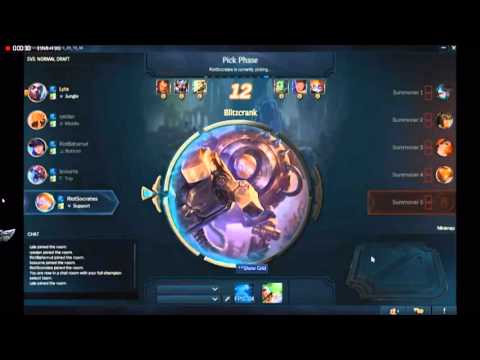 NEW CHAMP SELECT SCREEN