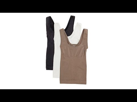 Nearly Nude 3pk Seamless Shaping Tank