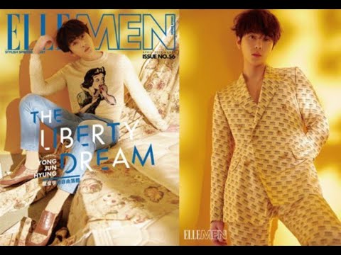 Highlight's Junhyung is the cover model of Hong Kong's 'Elle Men'