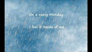 Rainy Monday w/Lyrics by  Shiny Toy Guns
