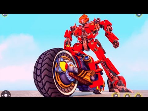 Police Robot Transformation Bike Robot Vegas City Gangster Crime Battle Android Gameplay By Games Zo