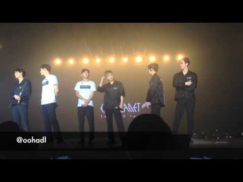 160227 EXOLUXION INDONESIA - EXO FULL ENDING MENT #엑소 #BAEKHYUN #백현