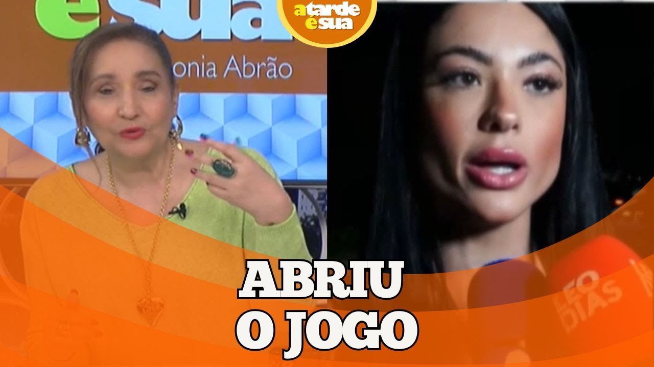 Sonia Abrão fala sobre entrevista de namorada de Belo e diz que Gracyanne "quer acabar com namoro"