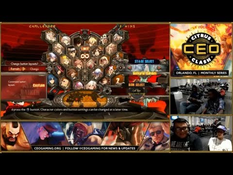 CEO CITRUS CLASH #8  GGXrD R2 GRAND FINALS - MYSTIC vs HOTASHI