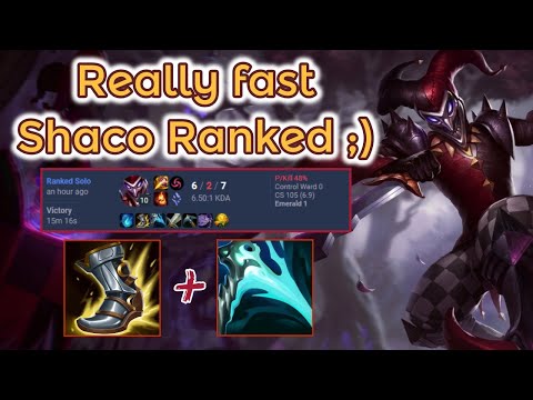 15 Minute Surrender - Early Game Shaco Ranked [League of Legends] Full Gameplay - Infernal Shaco