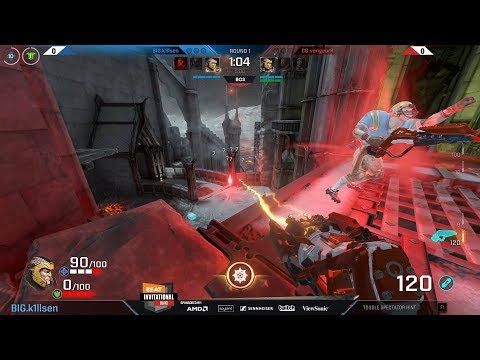 k1llsen vs. CG VengeurR (1/4 winners), Quake BEAT Invitational #2