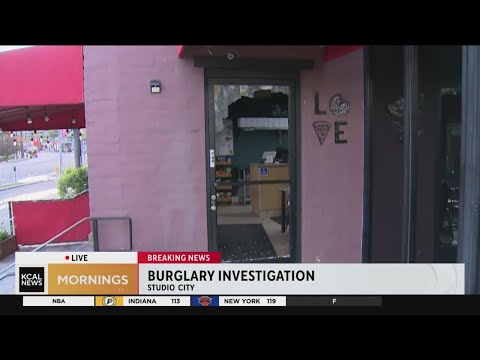 Studio City pizzeria on Ventura burglarized early Thursday