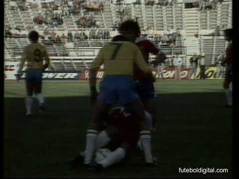 BRASIL  1 x 2  CHILE  1985   AMISTOSO SELEÇÃO
