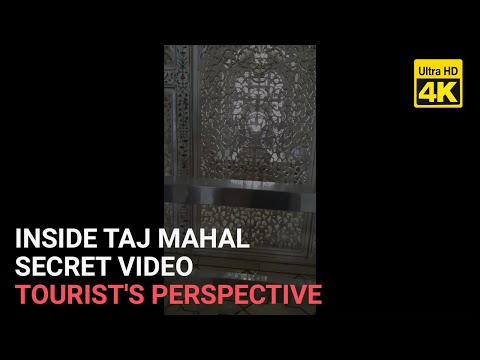 Inside Taj Mahal 4K "Forbidden Secret Video" Secret of Taj Mahal