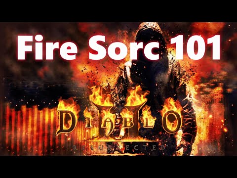 Diablo 2 Resurrected. My Fire Build. This is what I use when I Target Farm