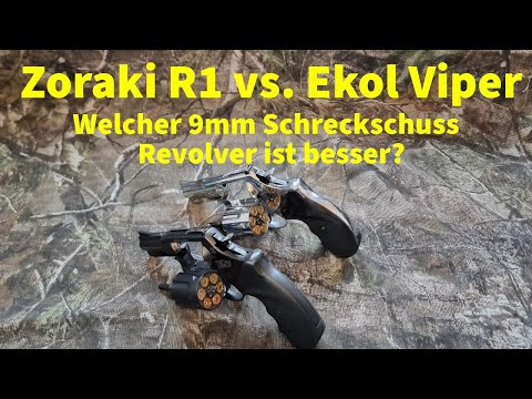 Zoraki R1 vs. Ekol Viper: The duel of the two Turkish blank-firing revolvers