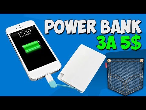 КАРМАННЫЙ POWER BANK ЗА 5 $ С АЛИЭКСПРЕСС