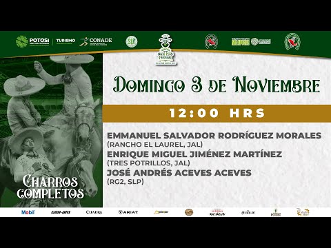 CCNCH SLP 2024-11-3 CH1 🏆 GRAN FINAL CHARRO COMPLETO