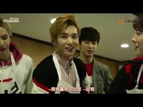 [ENGSUB]141224 UNIQ CUT @ Behind THE SHOW