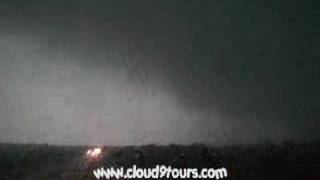 preview picture of video 'Close Call With A Tornado- Albany, TX April 23rd, 2008'