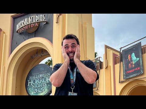 Universal Orlando Resort Vlog | Screaming at Halloween Horror Nights 2025 | Day 2 Sep | Adam Hattan